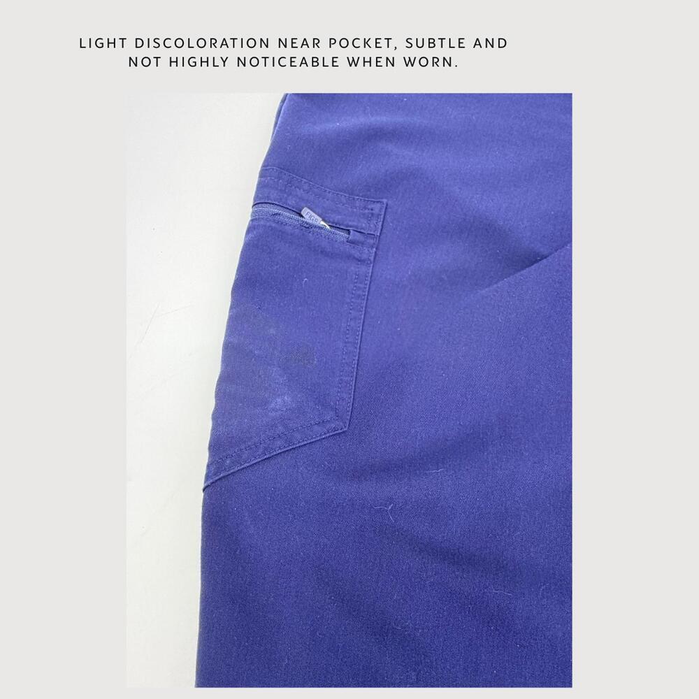 FIGS Zamora Jogger Scrub Pants Navy Blue XL - Picture 9 of 9